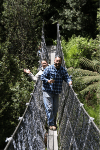 Matt & Jo at the Falls