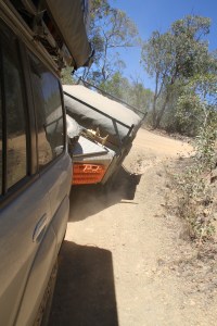 Camper following - no matter what angle and degree