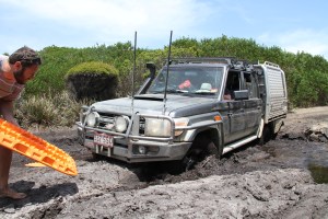 Wait there Jon i'll jump in the mud for ya mate.