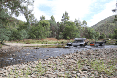 River crossing leaving Talbotville